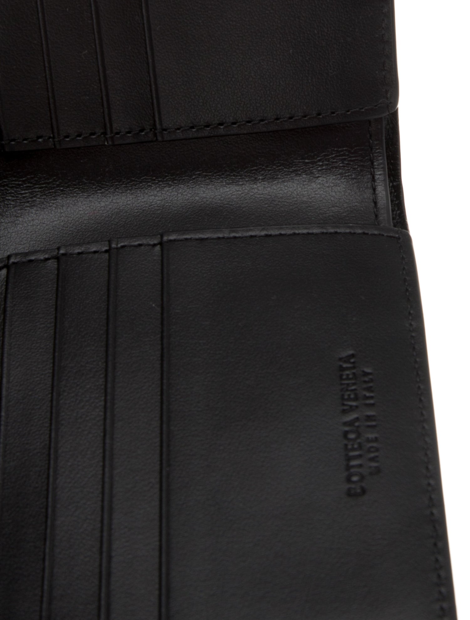 Bottega Veneta Intrecciato Weave Leather Bifold Wallet